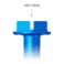 3/16" x 3-1/4" Concrete Screw, Hex Head - Image 2