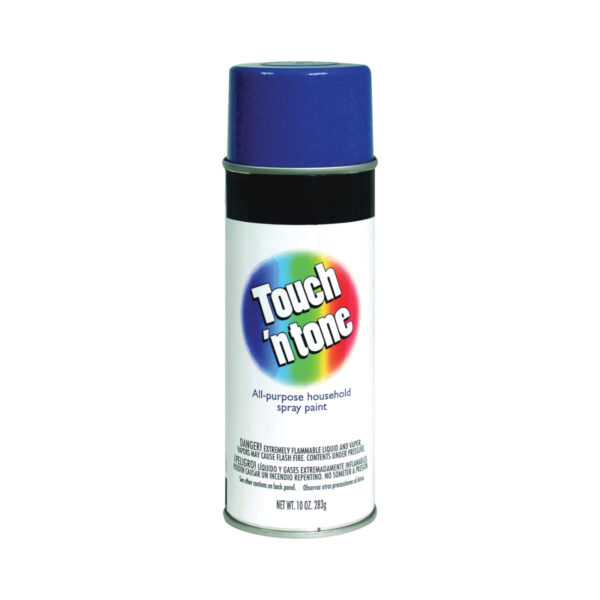 Touch N Tone Spray Paint 55278830, 10 oz, Gloss Royal Blue