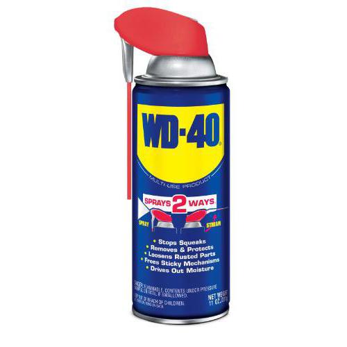 WD-40 490043 Multi-Use Lubricant, Smart Straw Spray, 11 oz