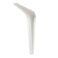 6" x 8" Shelf Bracket, White