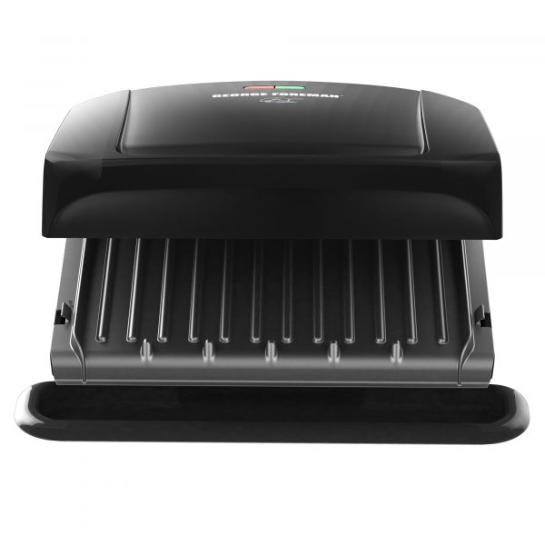 George Foreman GRP1060B 4-Serving Electric Grill, Black - Image 2