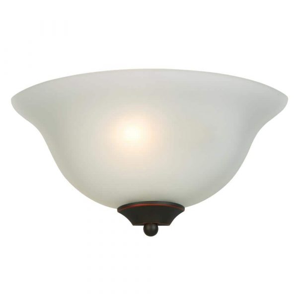 Commercial Electric 1-Light Oil Rubbed Bronze Wall Sconce