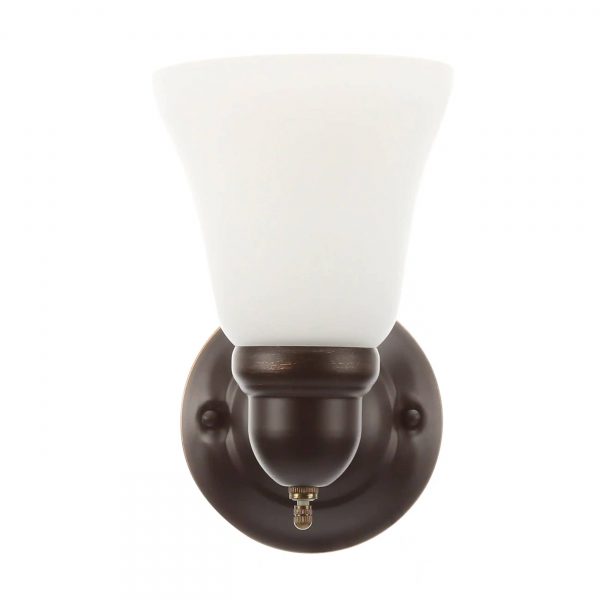 Hampton Bay 1-Light Oil Rubbed Bronze Sconce