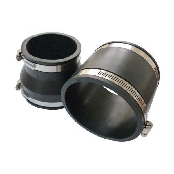 Cronex Rubber Flex Coupling, 4" x 3"