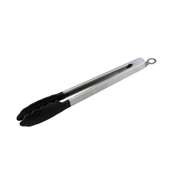 Cooking Concepts Stainless-Steel Tongs with Plastic Tips, 11 in. - Image 2